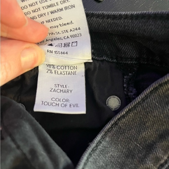 BOYISH Zachary High Rise Distressed Skinny Jeans - Picture 15 of 16